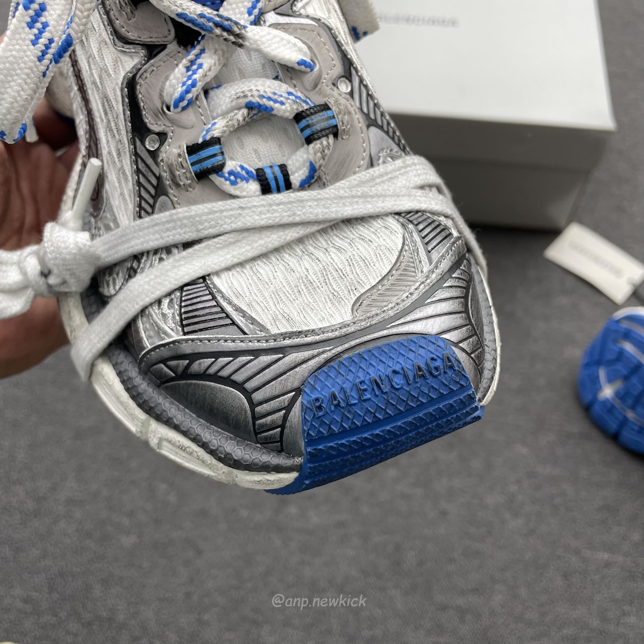 Balenciaga 3xl Trainer Grey White Blue 734731 W3xl7 1214 (4) - www.newkick.vip